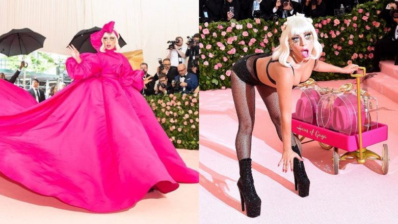 Lady Gaga Practically Stripped From A Gown To Shimmery Lingerie As She