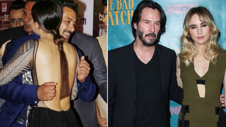 Keanu Reeves Goes Salman Khan Way Avoids Touching Women In Photos