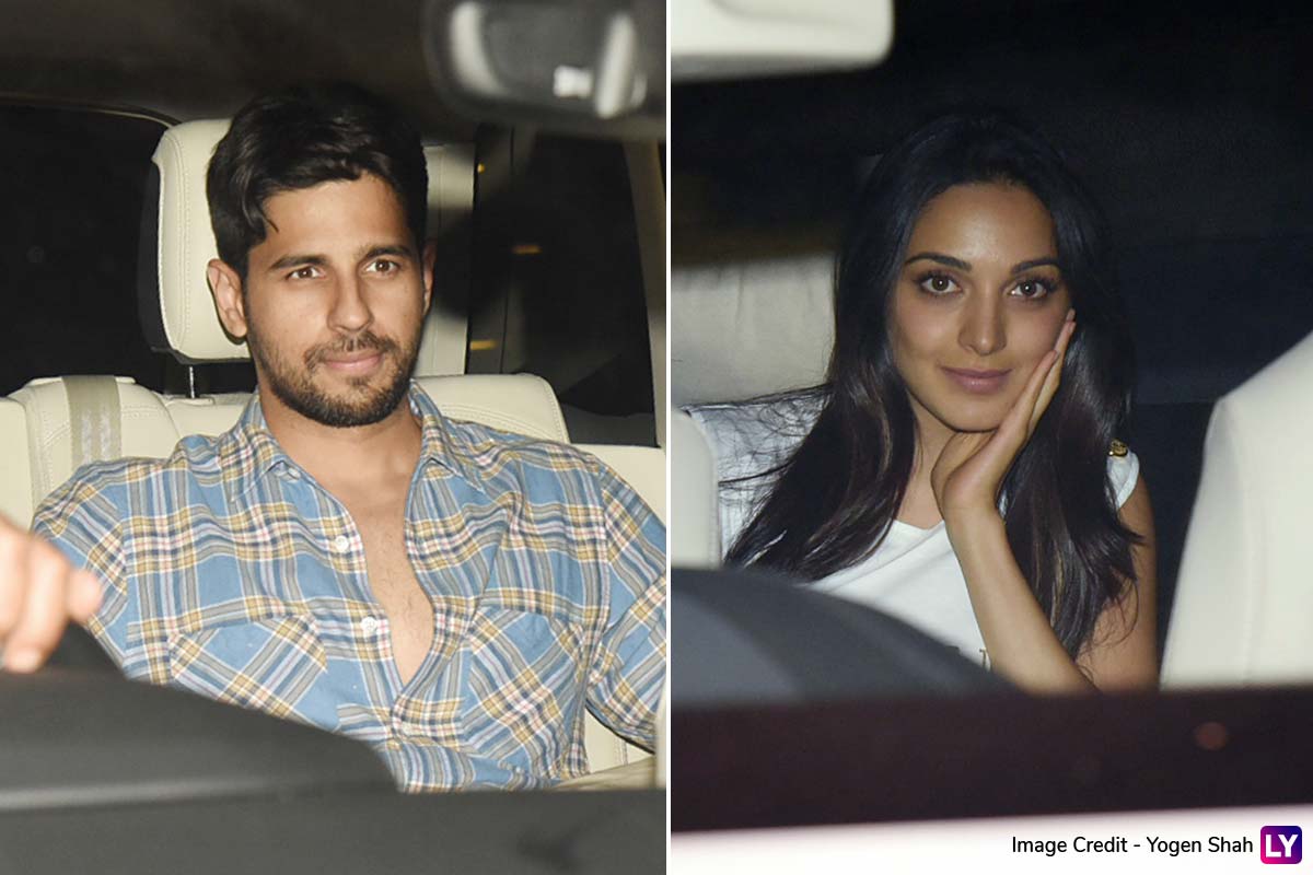 sidharth malhotra visits karan johar"s house, rumoured gf kiara