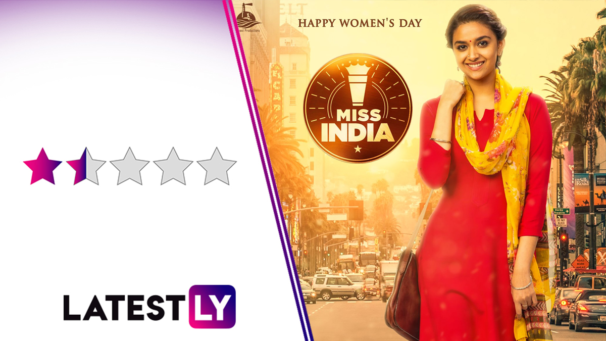 Miss India Movie Review Keerthy Sureshs Netflix Film Brews An