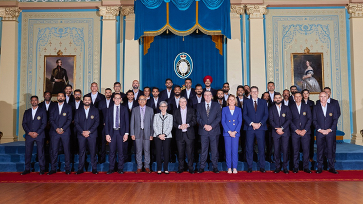 Agency News Team India Meets Governor Of Victoria In Melbourne Ahead