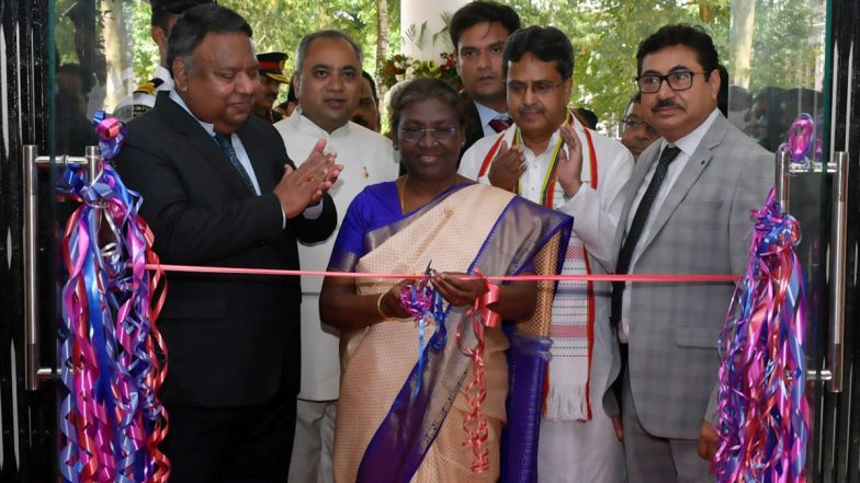 President Droupadi Murmu Inaugurates Judicial Academy Lays Foundation