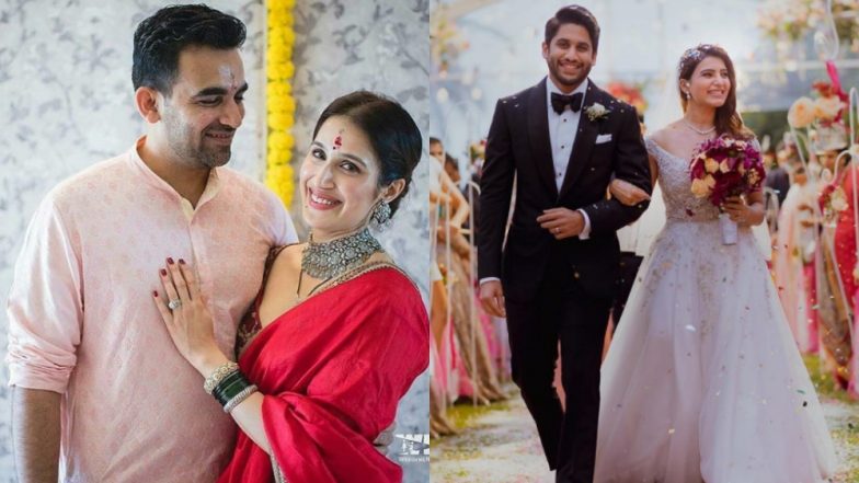 Celebrity Weddings 2017: Zaheer Khan-Sagarika Ghatge, Samantha-Naga Chaitanya & Other High-Profile Couples Who Married This Year