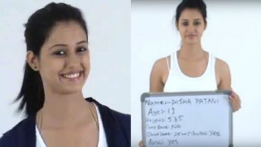 Disha Patani’s Old Audition Video Will Make You Fall in Love With Her Cute Antics