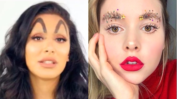 Christmas Tree to McDonald&rsquo;s Arch Brows, 9 Eyebrow Trends in 2017 That Absolutely Didn&rsquo;t Make Sense.