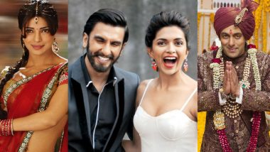 Ranveer Singh-Deepika Padukone and Other Most-Awaited Weddings That Can Match Virat-Anushka's Marriage Hype!