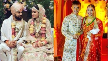 Virat Kohli, Sunil Chhetri, Sakshi Malik and Other Indian Sports Stars Who Got Married in 2017