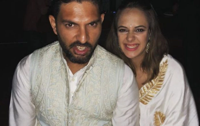 Yuvraj Singh & Hazel Keech Put up Super Adorable Posts for Each Other on Their Second Marriage Anniversary (See Pics)