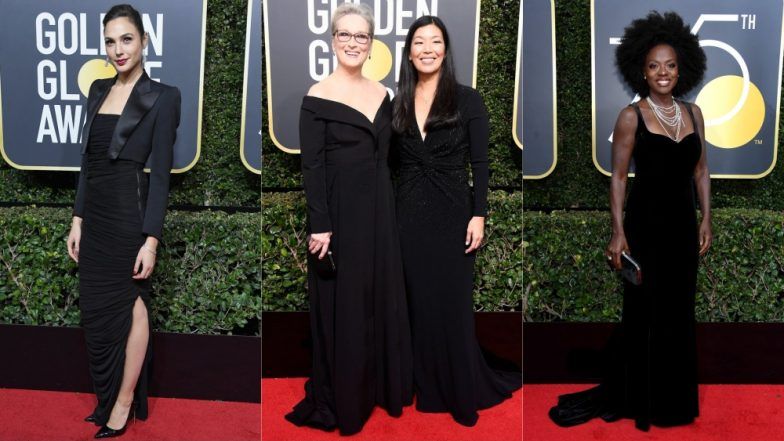 Golden Globes 2018 Pictures: From Gal Gadot to Meryl Streep, Stars Dazzle in Black at 75th Golden Globe Awards Red Carpet