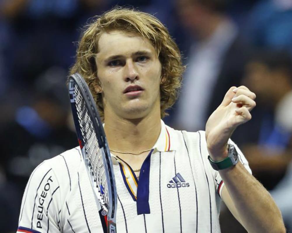 The 20-year-old German player is one of the dark horses in year's first grand slam. The 20-year-old German player is one of the dark horses in year's first grand slam.