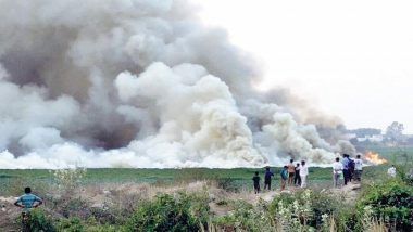 Bengaluru's Bellandur Lake Catches Fire, 5,000 Armymen Deployed to Douse Flames