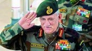 Need to Identify Nations Sponsoring Terrorism: Army Chief Bipin Rawat