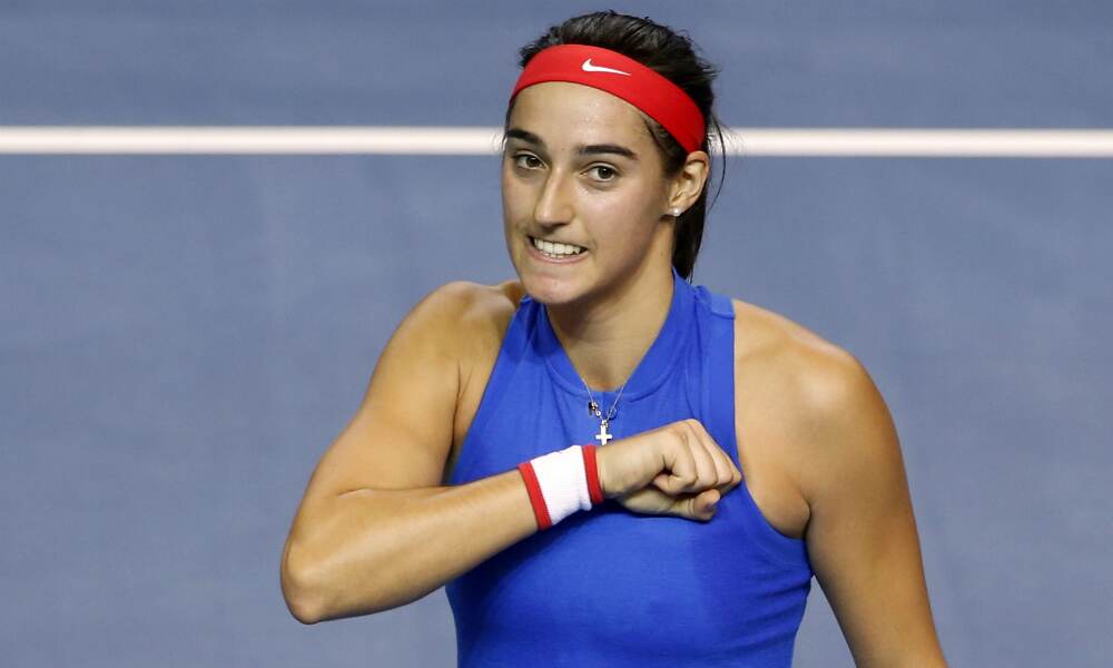 Frenchwoman will face German player Carina Witthöft in the first round. Frenchwoman will face German player Carina Witthöft in the first round.