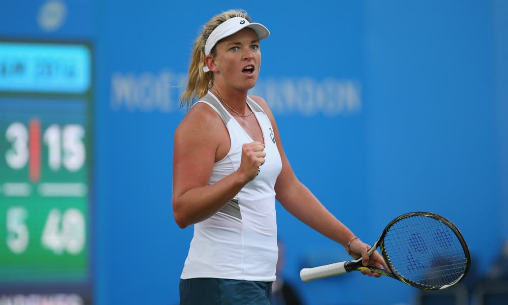 The 26-year-old American will play Tímea Babos in opening round. The 26-year-old American will play Tímea Babos in opening round.