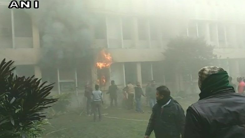Gorakhpur: Fire at Baba Raghav Das Medical College Hospital; Principal&rsquo;s Office Gutted