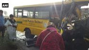 Indore: 5 School Kids, Bus Driver Dead After DPS School Bus Collides With Truck