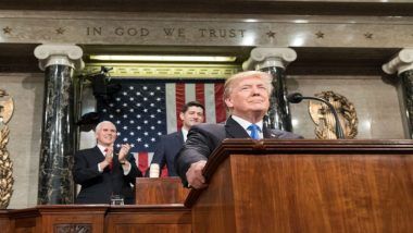 US President Donald Trump Delivers His First State of Union Speech: Here Are The Key Highlights From SOTU Address