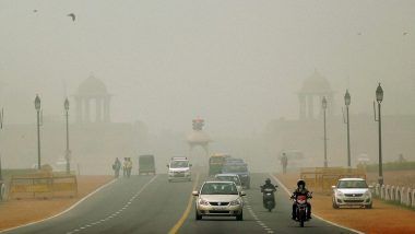 Delhi Air Pollution: AQI Remains in 'Poor' Category in Lodhi Road as Farmers in Haryana And Punjab Continue to Burn Stubble