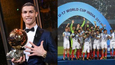 Football Highlights of 2017: Cristiano Ronaldo Bags 5th Ballon d'Or, India Hosts Under-17 World Cup & Other Soccer News