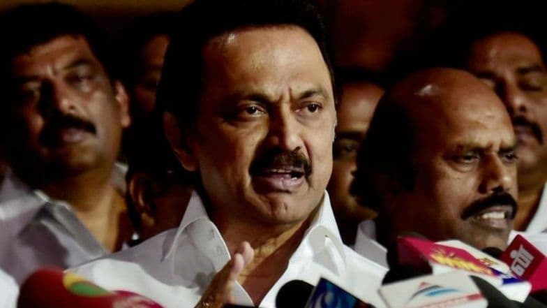 Tamil Nadu Assembly Elections 2021: DMK President MK Stalin Files Nomination From Kolathur Constituency (See Pic)