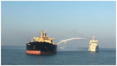 Fire On-board Oil Vessel Off Gujarat Coast, No Oil Spill Reported