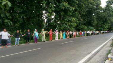 Human Chain Against Communalism and Divisive Politics Held in Mangaluru