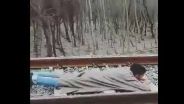 Kashmiri Man Lies on Railway Track for Viral Stunt Video, Twitter Calls It 