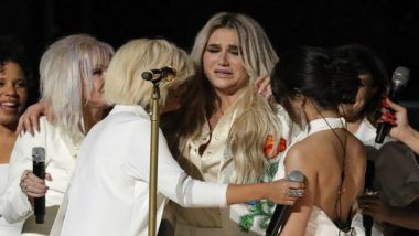 Kesha Honours 'Time's Up' with Emotional Performance at Grammys 2018