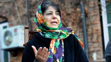 Centre's Talks Offer Golden Chance to End Kashmir Row: Mehbooba Mufti