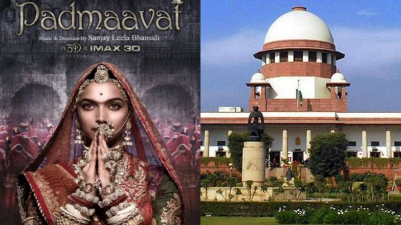 Padmaavat Row: Supreme Court to hear Madhya Pradesh and Rajasthan Govts' Petition Challenging Upliftment of Ban