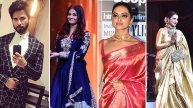 Hindustan Times Most Stylish Award 2018: Deepika Padukone, Aishwarya Rai Bachchan, Shahid Kapoor Make Dashing Appearances At The Starry Event