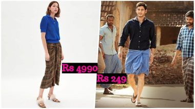 Buy Zara Lungi Worth Rs 4990 Only Because Your Father's Rs 249 Lungi is Too Mainstream