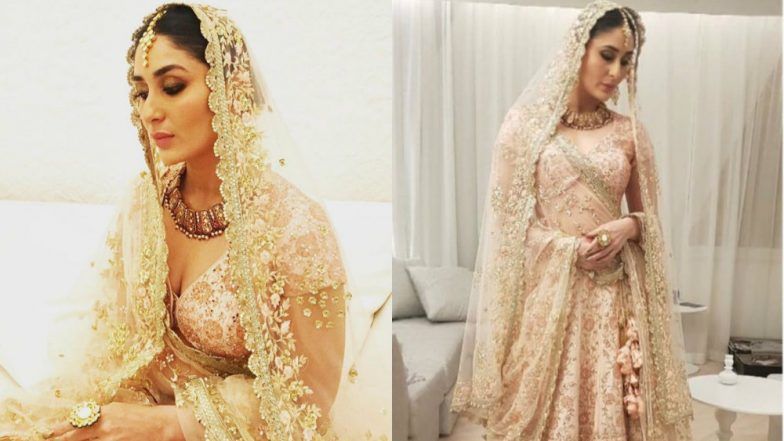 Kareena Kapoor Khan Channels Her Inner &lsquo;Poo&rsquo; as She Walks For Vikram Phadnis&rsquo; Bridal Collection