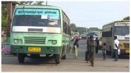 Tamil Nadu's Bus Strike: Untrained Driver Rams Bus Into Roundabout