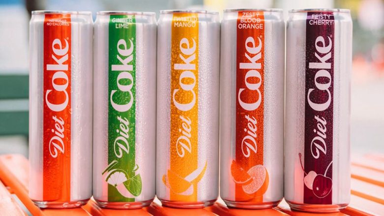 Coca-Cola to Come up With Four New Diet Coke Flavours ...