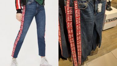 Donald Trump's Favourite Fake News Makes it to Fashion. Top Shop Sells Fake News Jeans