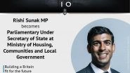 Rishi Sunak, Narayana Murthy’s Son-in-Law Inducted in Teresa May’s Government