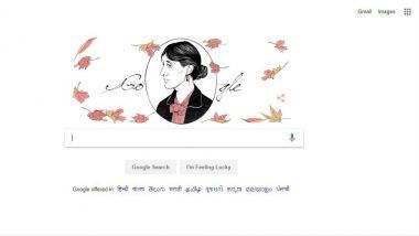 Virginia Woolf’s 136th Birthday: Google Doodle Honours English Modernist Writer