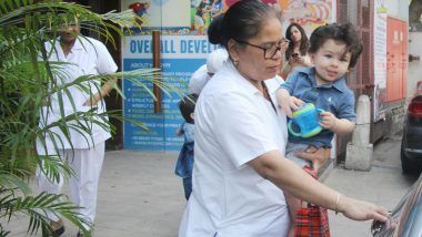 Taimur Ali Khan Spotted Outside A Kids' Fitness Centre Last Weekend