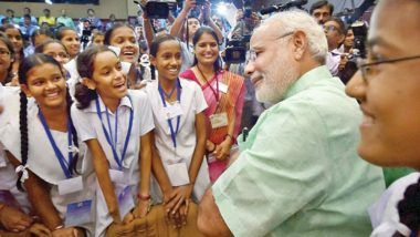 Live Streaming of PM Narendra Modi’s ‘Pariksha Par Charcha’ with Students: Live Telecast Online & on Doordarshan from Talkatora Stadium, Delhi