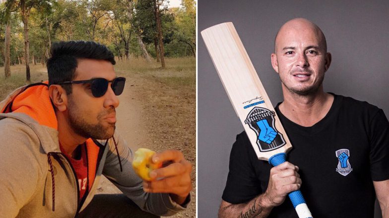 R Ashwin takes Herschelle Gibbs' Joke in Poor Taste: Twitterati Lambasts Indian Spinner's Offensive Response!
