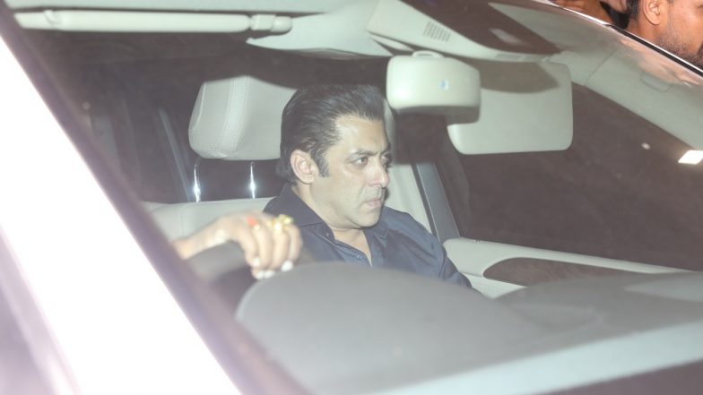 RIP Sridevi: Salman Khan Arrives at Boney Kapoor's House - View Pics