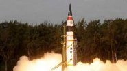 India Successfully Test-Fires Nuclear Capable Agni-1