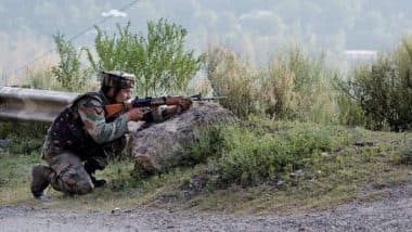 Jammu and Kashmir: Exchange of Fire Between Terrorists and Security Forces Underway in Pulwama