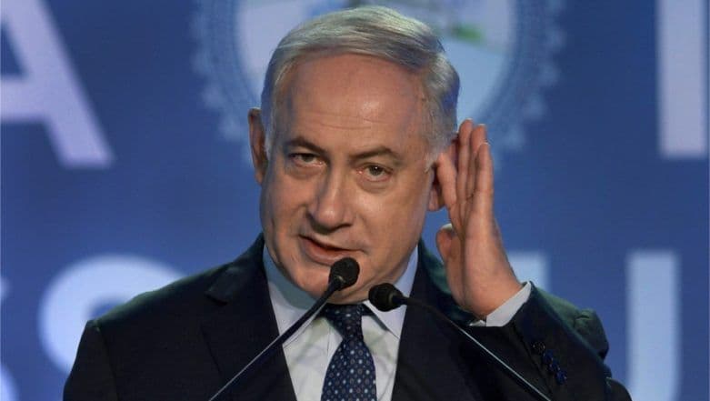 Israeli PM Benjamin Netanyahu  Evacuated From Stage in Ashdod City After Rockets Fired From Gaza