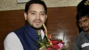 Nitish Kumar Government Conspiring to Poison My Food: Tejashwi Yadav