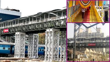 Mumbai Gets Three New Foot Over Bridges Built By Indian Army in Elphinstone Road, Currey Road and Ambivili Railway Stations