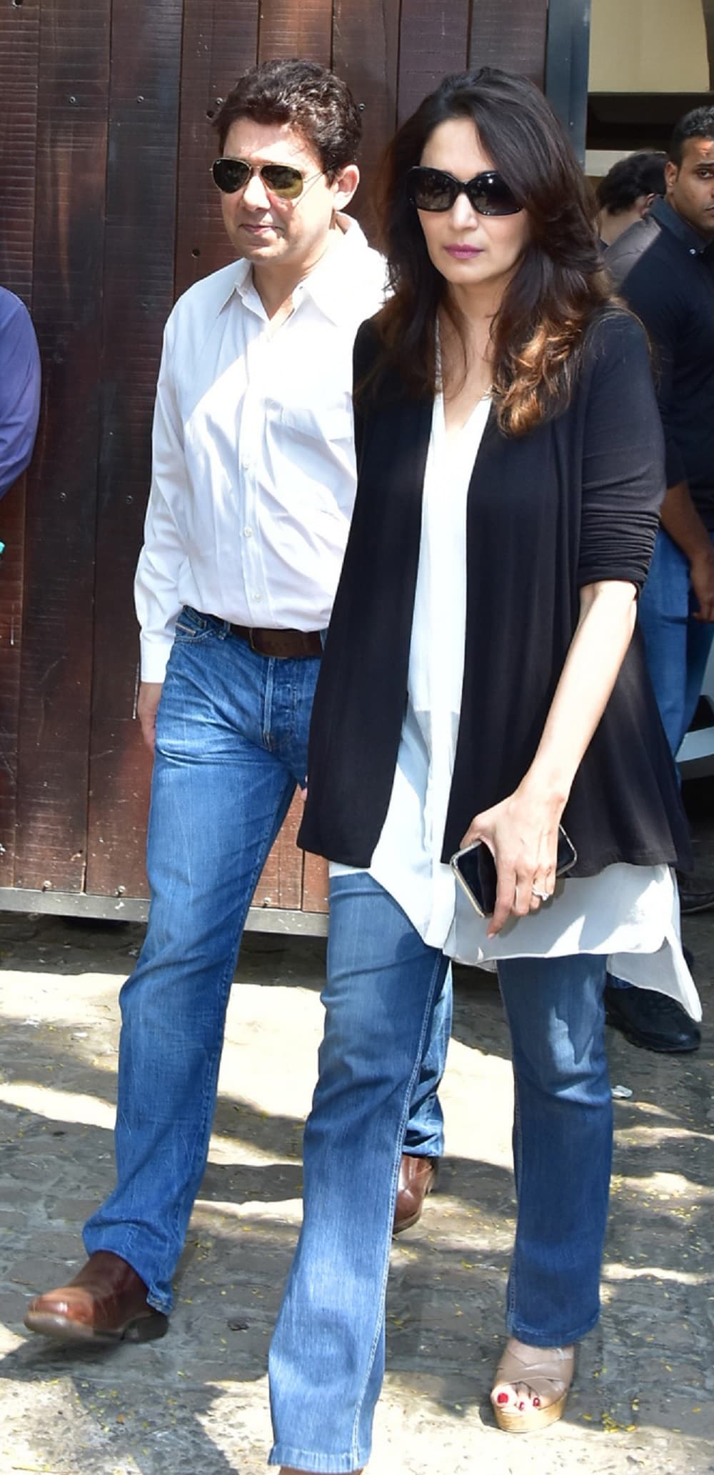 Madhuri Dixit and husband Shriram Nene Madhuri Dixit and husband Shriram Nene