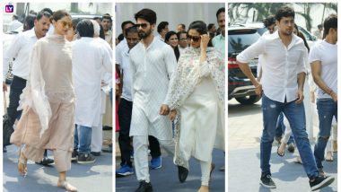 Sridevi Funeral Pictures & Live News Updates: Deepika Padukone, Shahid Kapoor, Sidharth Malhotra Reach Celebration Sports Club