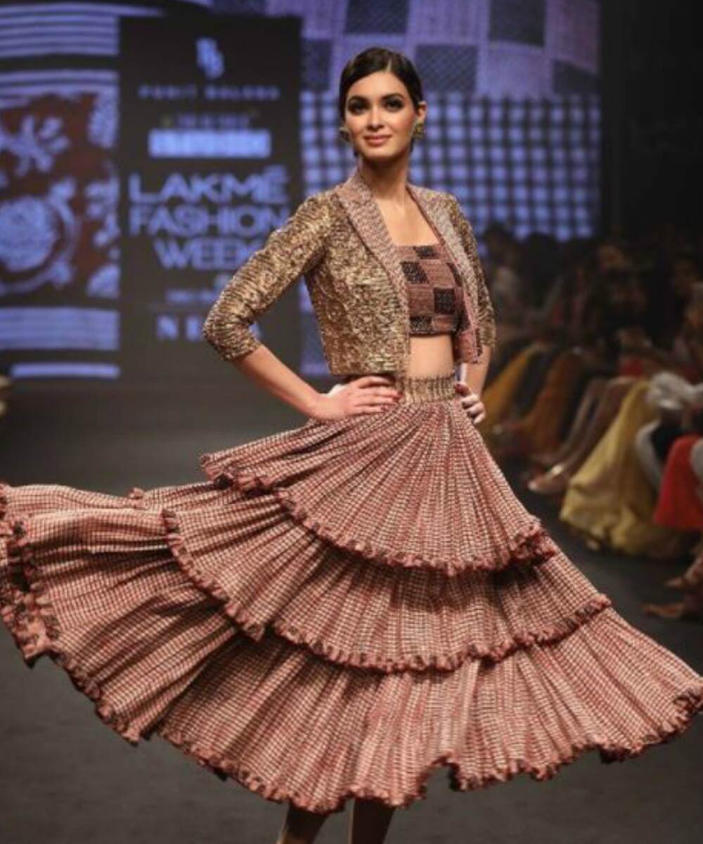 Diana Penty in a modern yet aesthetic collection of Punit Balana. Diana Penty in a modern yet aesthetic collection of Punit Balana.